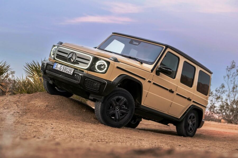 Debut of the Mercedes-Benz G580 EQ Technology: when electric motors are used to improve all-terrain performance