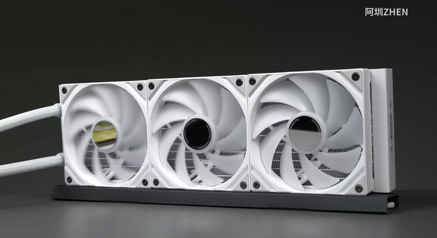 An overview of the original TRYX PANORAMA 360 ARGB liquid cooling system is now available