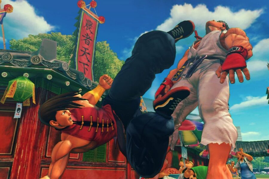 Enthusiasts held an almost deadly fight between AIs in Street Fighter III