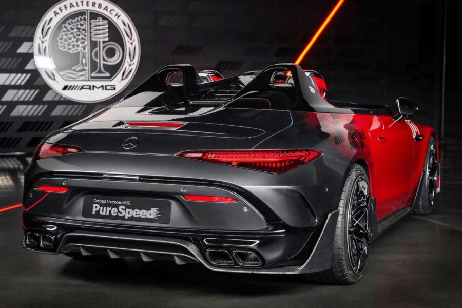 The Mercedes-AMG PureSpeed concept: a myth that becomes a reality