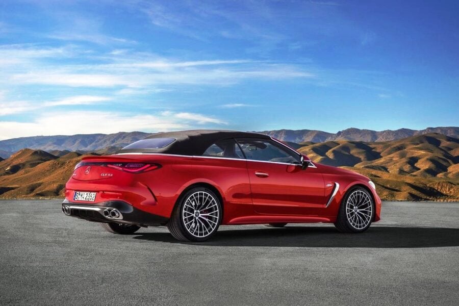 Waiting for summer: Mercedes CLE53 AMG Cabriolet presented