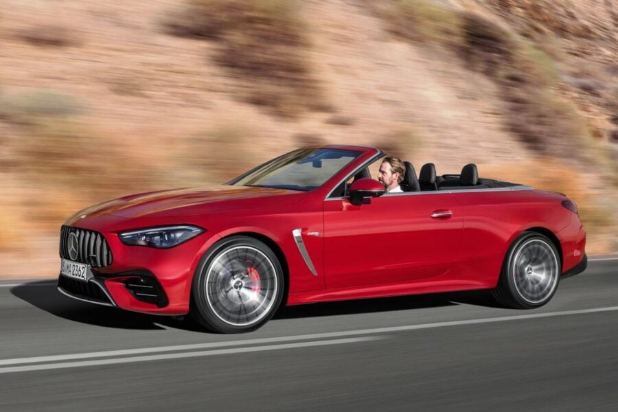 В очікуванні літа: представлено Mercedes CLE53 AMG Cabriolet