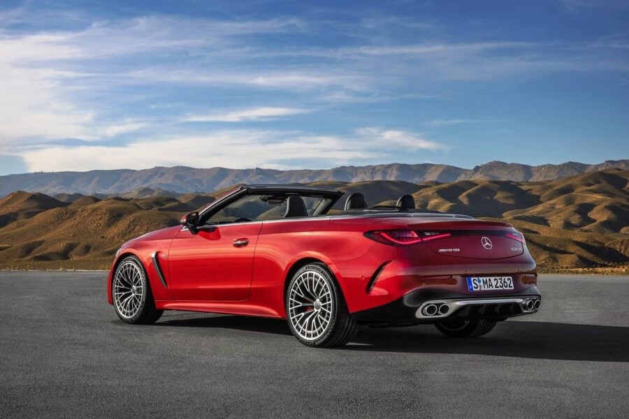 Waiting for summer: Mercedes CLE53 AMG Cabriolet presented