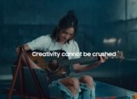 Samsung pokes fun at the new iPad Pro ad in which musical instruments were destroyed