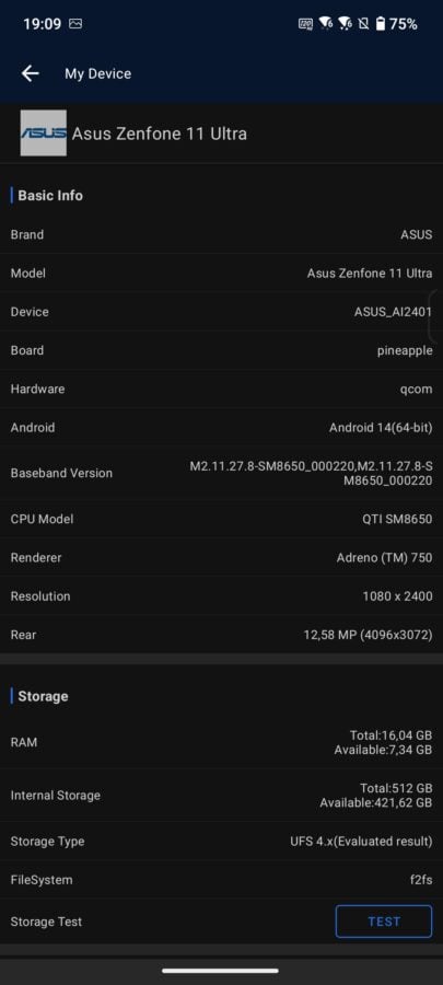Огляд ASUS Zenfone 11 Ultra: продуктивність