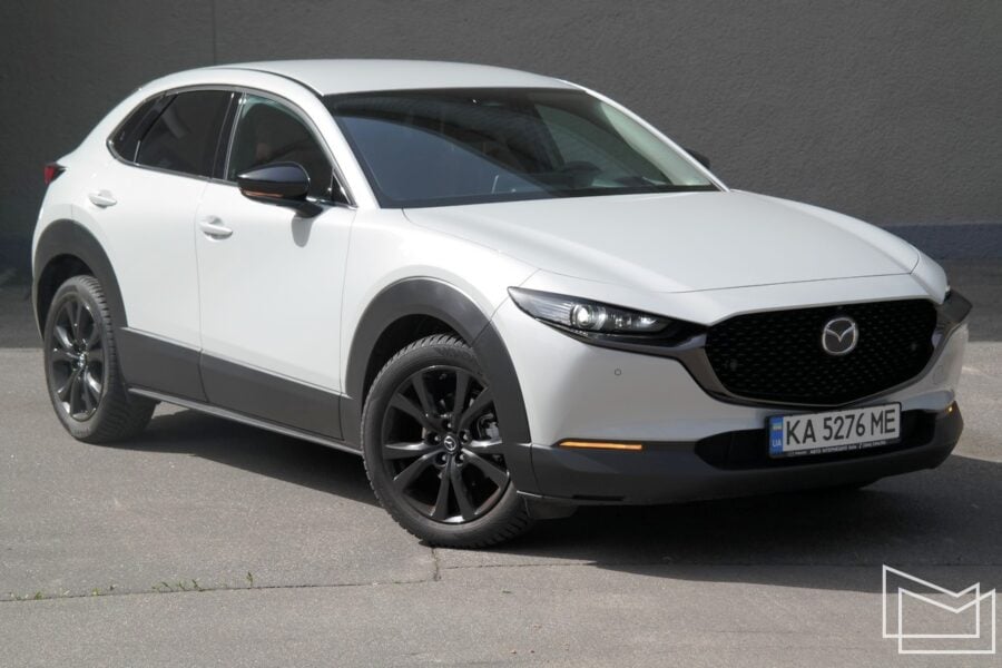 Test drive Mazda CX-30 SPORT BLACK 2024: main questions and answers