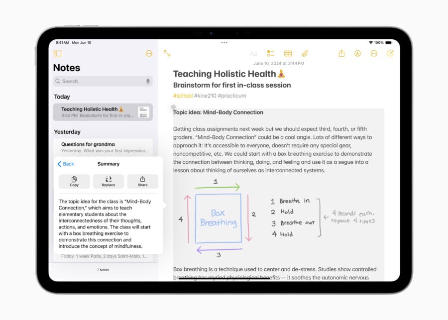 Apple introduced Apple Intelligence - artificial intelligence for iPhone, iPad and Mac