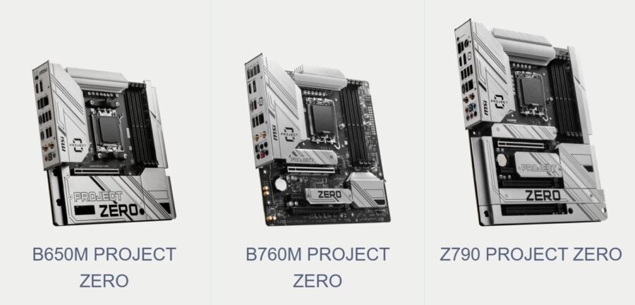 Project Zero motherboards