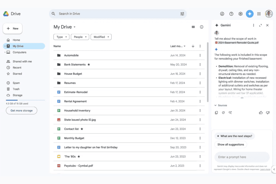 New Gemini AI features are now available in Gmail